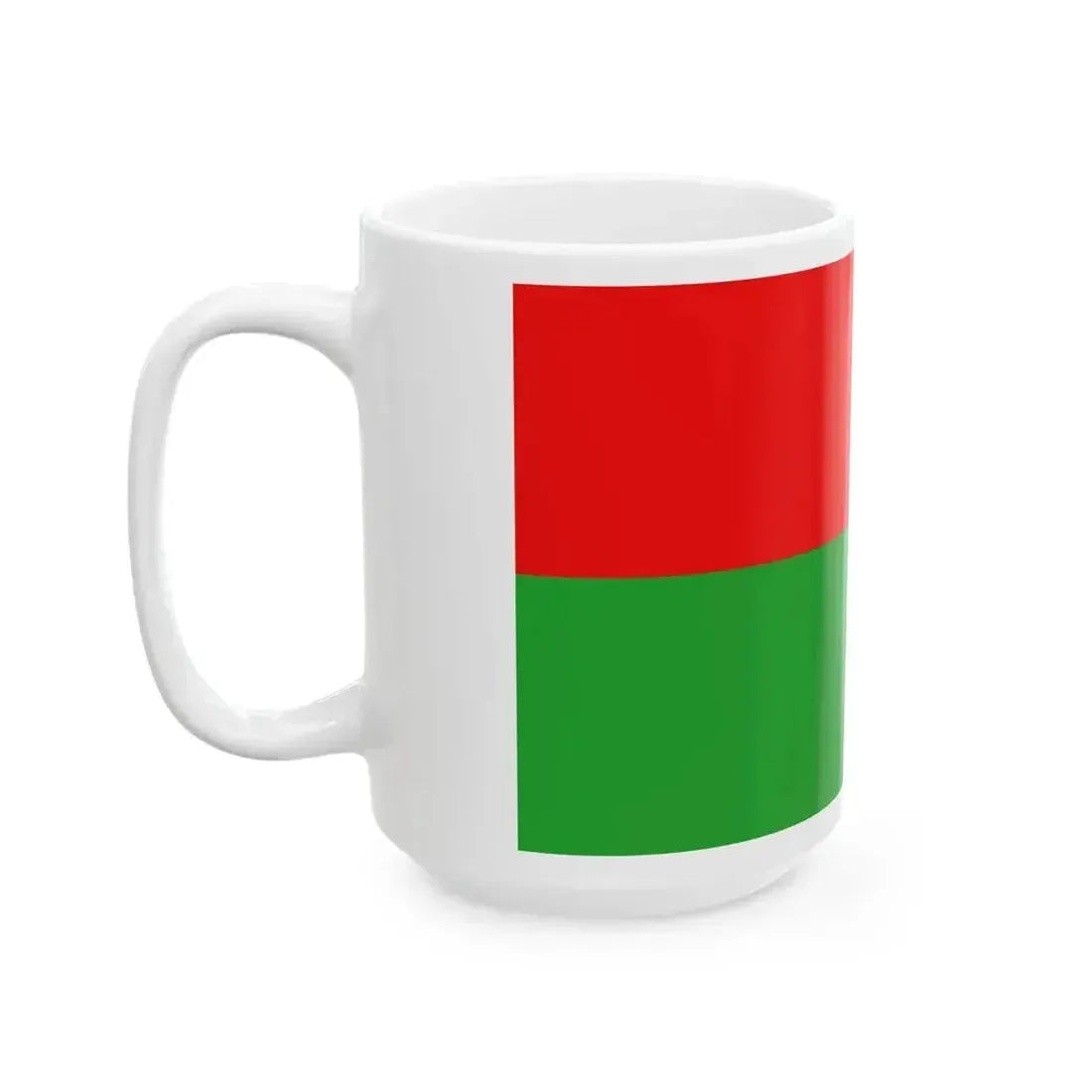 Bandera dHimachal Pradesh (India) White Coffee Mug - Go Mug Yourself