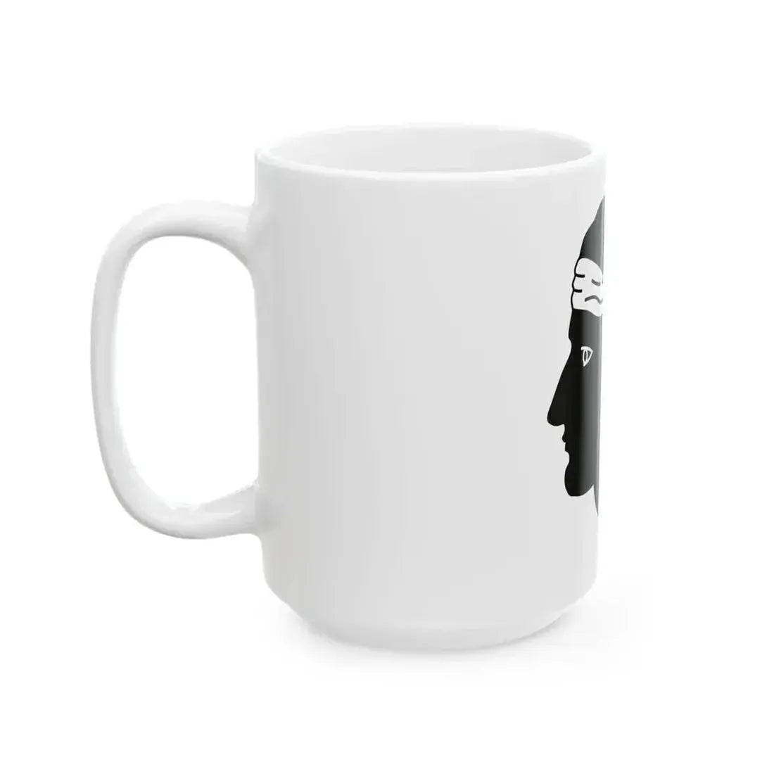 Bandera di a Corsica (France) White Coffee Mug - Go Mug Yourself