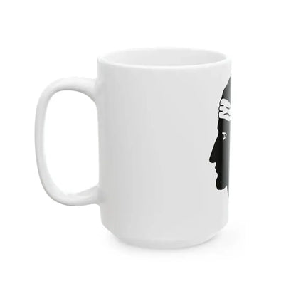 Bandera di a Corsica (France) White Coffee Mug - Go Mug Yourself