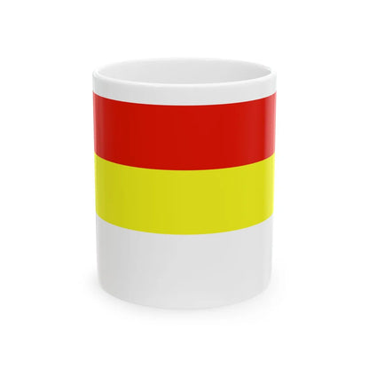 Bandera dOrissa (India) White Coffee Mug 11oz - Go Mug Yourself