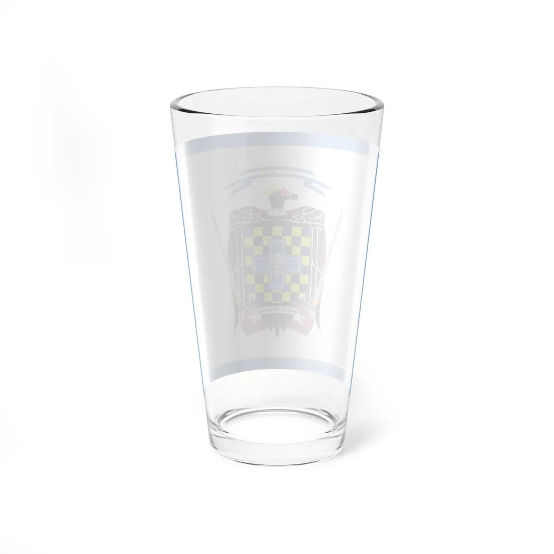 Bandera - Escuela Superior Guerra Aérea ESGA Argentina (Argentina) Pint Glass 16oz - Go Mug Yourself