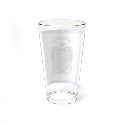 Bandera - Escuela Superior Guerra Aérea ESGA Argentina (Argentina) Pint Glass 16oz - Go Mug Yourself