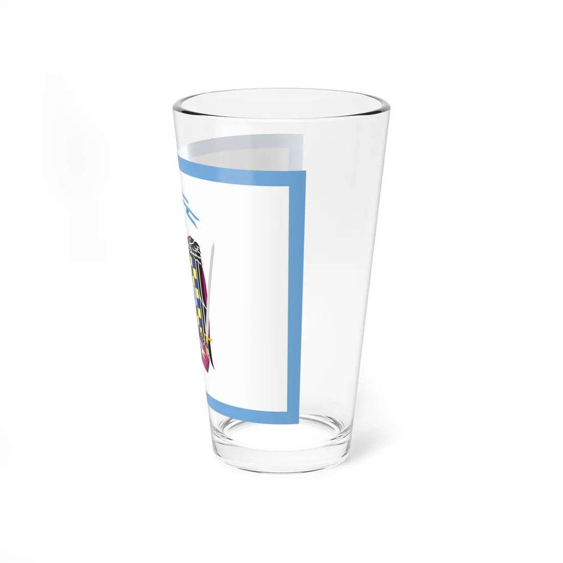 Bandera - Escuela Superior Guerra Aérea ESGA Argentina (Argentina) Pint Glass 16oz - Go Mug Yourself