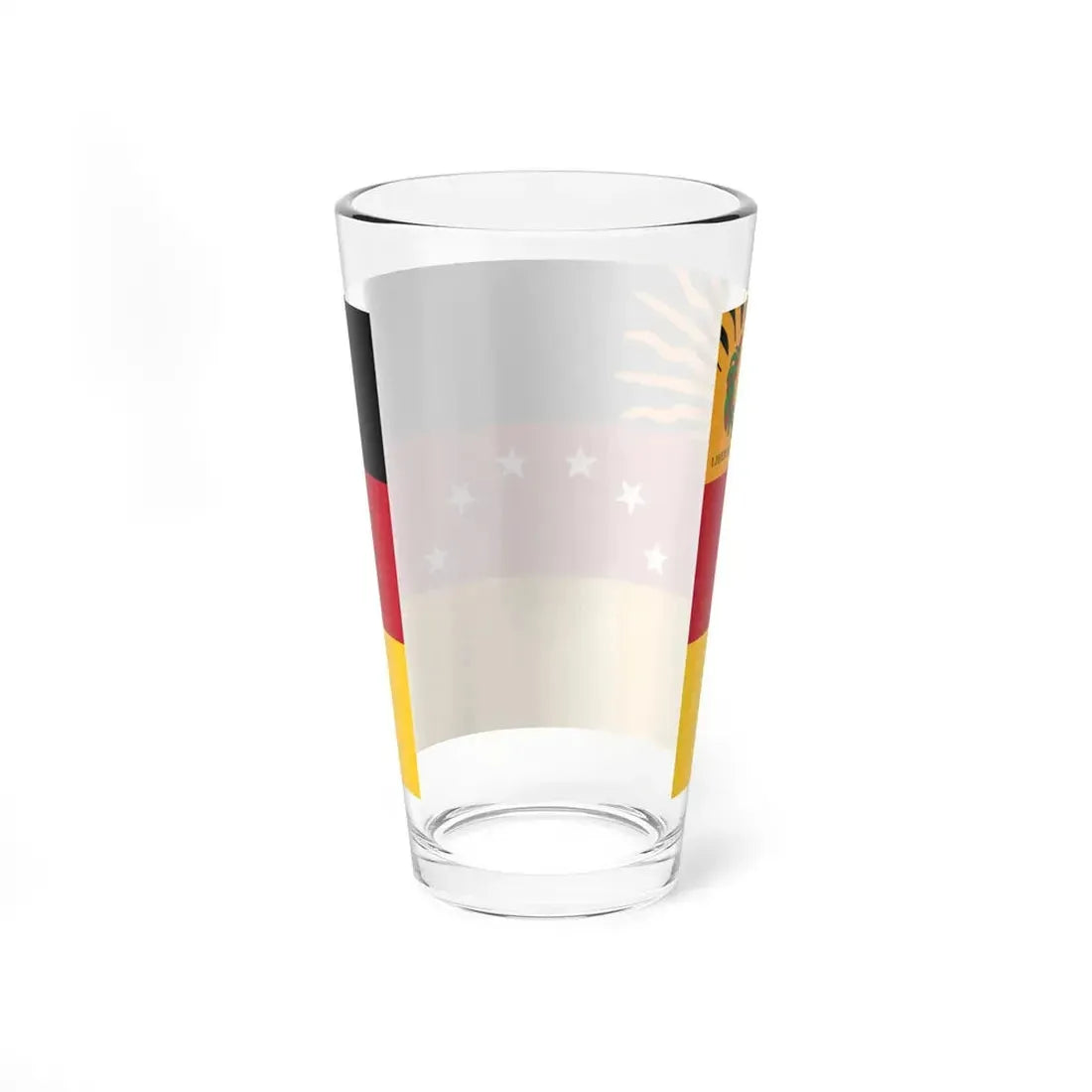 Bandera estatal de Miranda (Iran) Pint Glass 16oz - Go Mug Yourself