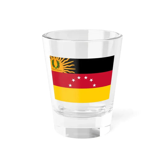 Bandera estatal de Miranda (Iran) Shot Glass 1.5oz 1.5oz - Go Mug Yourself