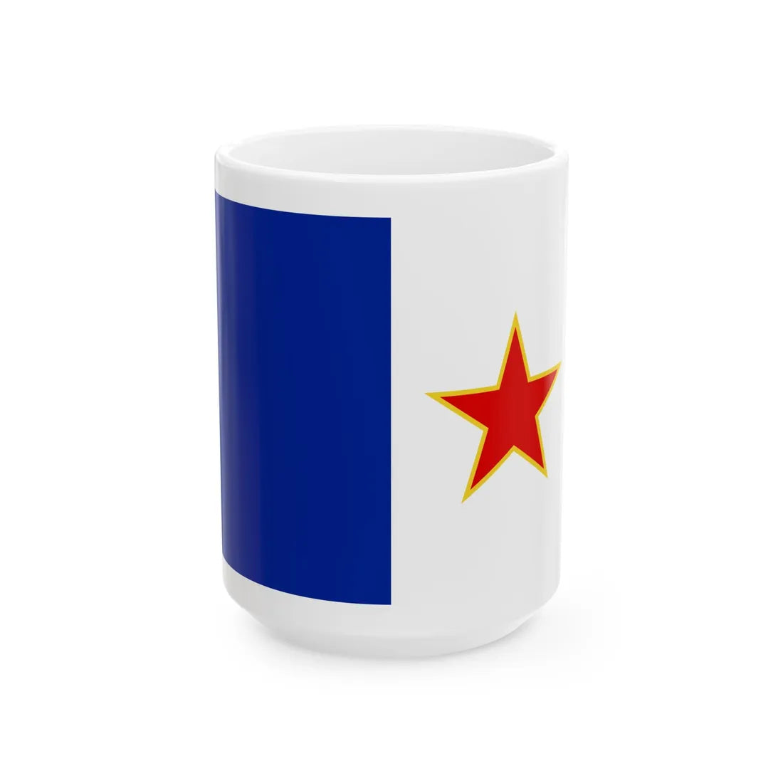Bandera FLQ (Canada) White Coffee Mug 15oz - Go Mug Yourself