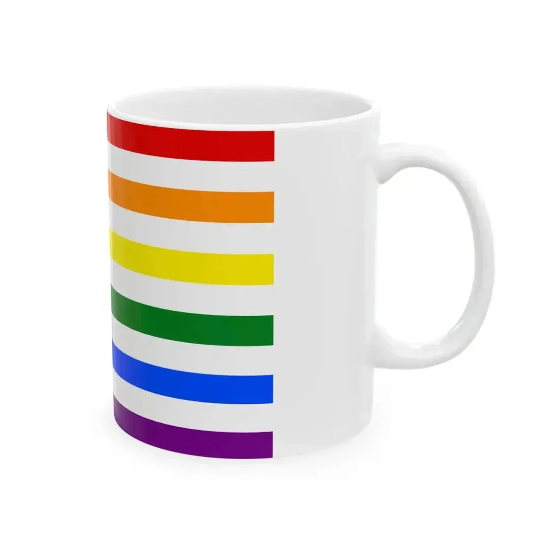 Bandera gay Grecia (Greece) White Coffee Mug - Go Mug Yourself
