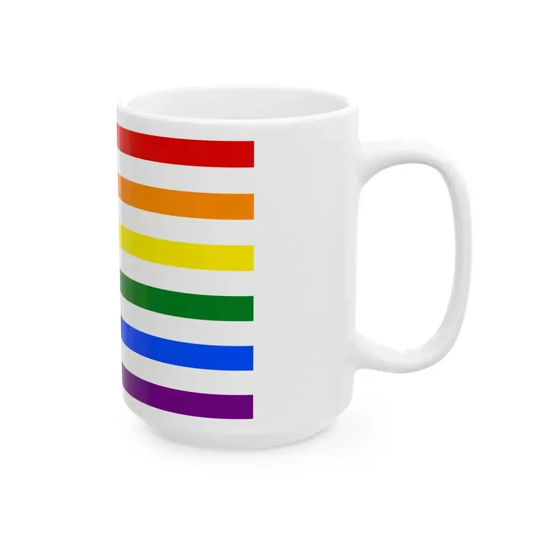 Bandera gay Grecia (Greece) White Coffee Mug - Go Mug Yourself