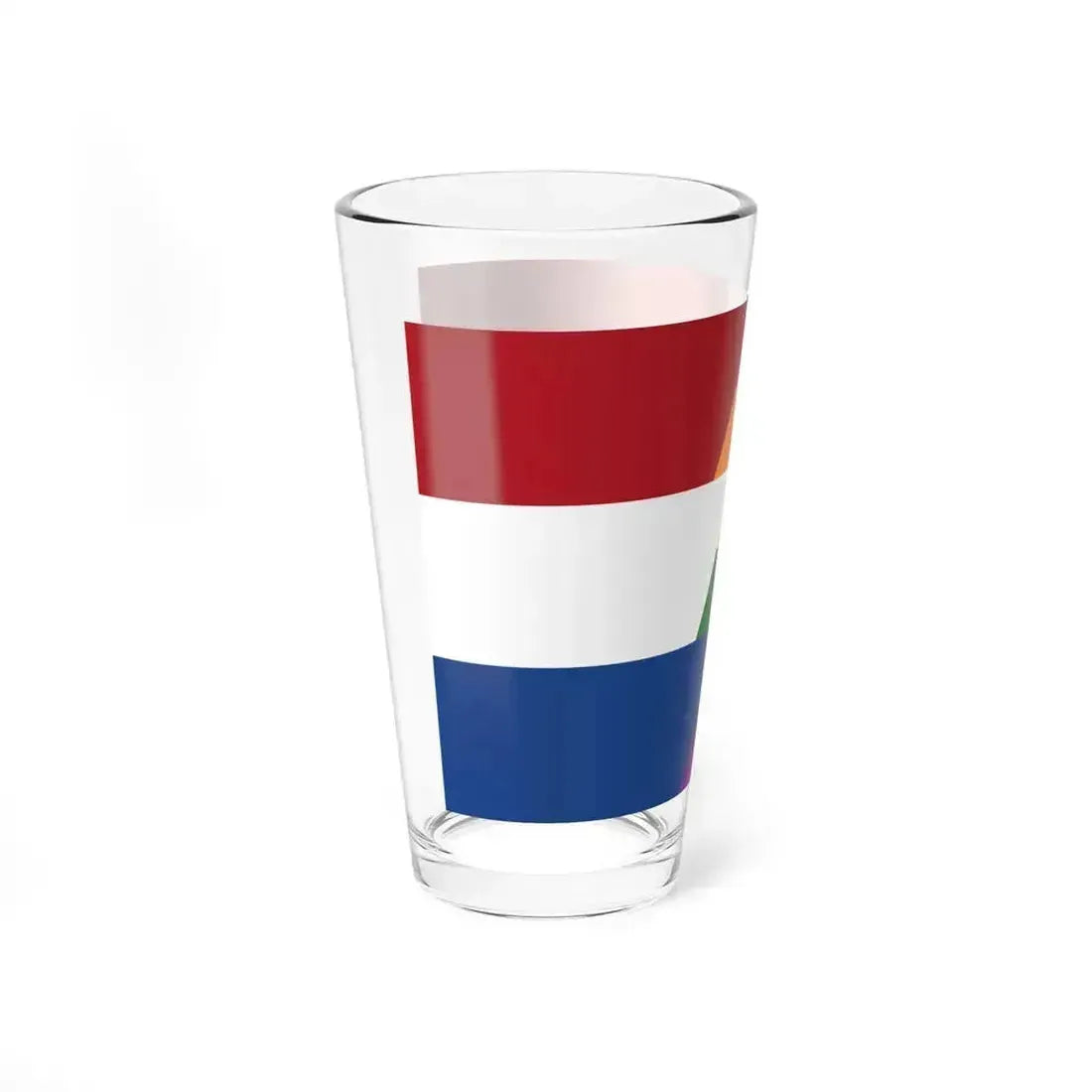 Bandera gay Países Bajos (Netherlands) Pint Glass 16oz - Go Mug Yourself