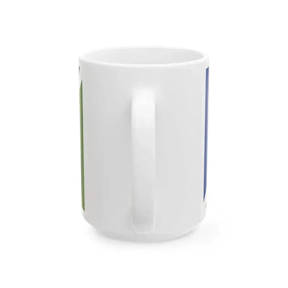 Bandera Kawesqar (Chile) White Coffee Mug - Go Mug Yourself