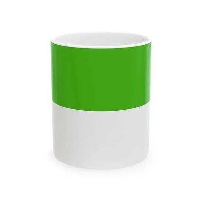 Bandera La Guajira (Colombia) White Coffee Mug 11oz - Go Mug Yourself