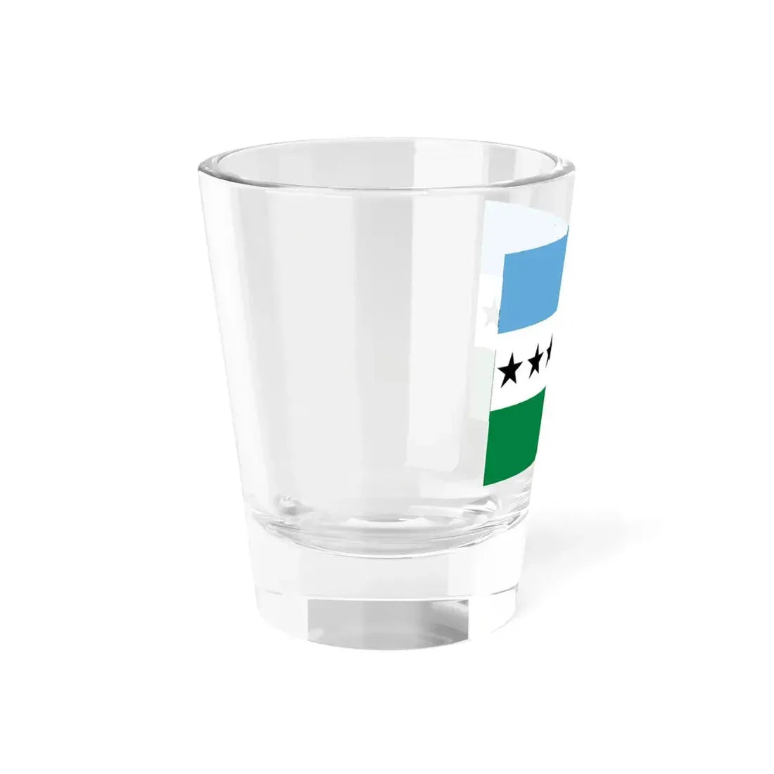Bandera Lago Agrio (Ecuador) Shot Glass 1.5oz - Go Mug Yourself