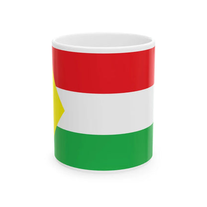 Bandera Maggiolo (Argentina) White Coffee Mug 11oz - Go Mug Yourself