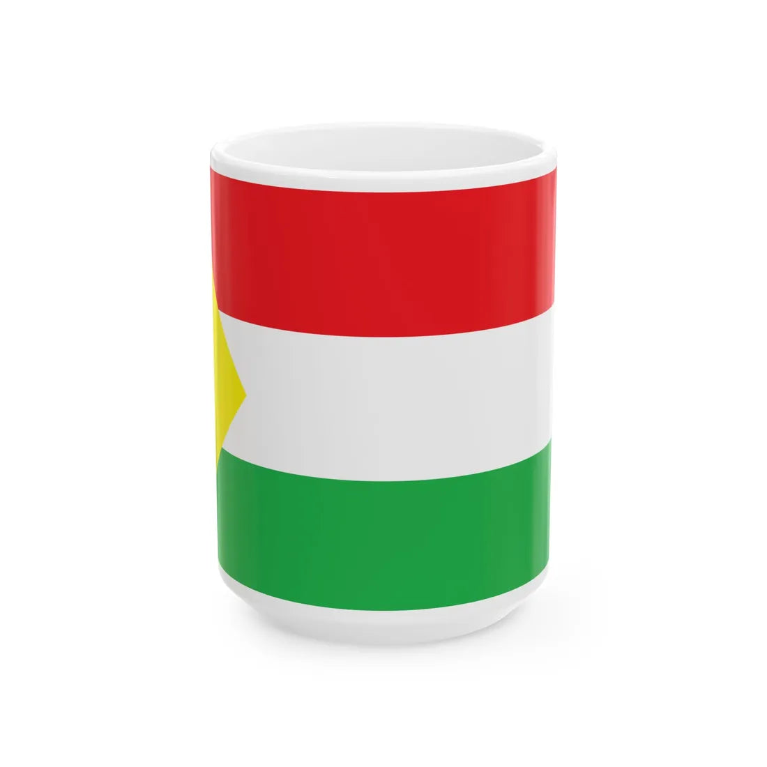 Bandera Maggiolo (Argentina) White Coffee Mug 15oz - Go Mug Yourself
