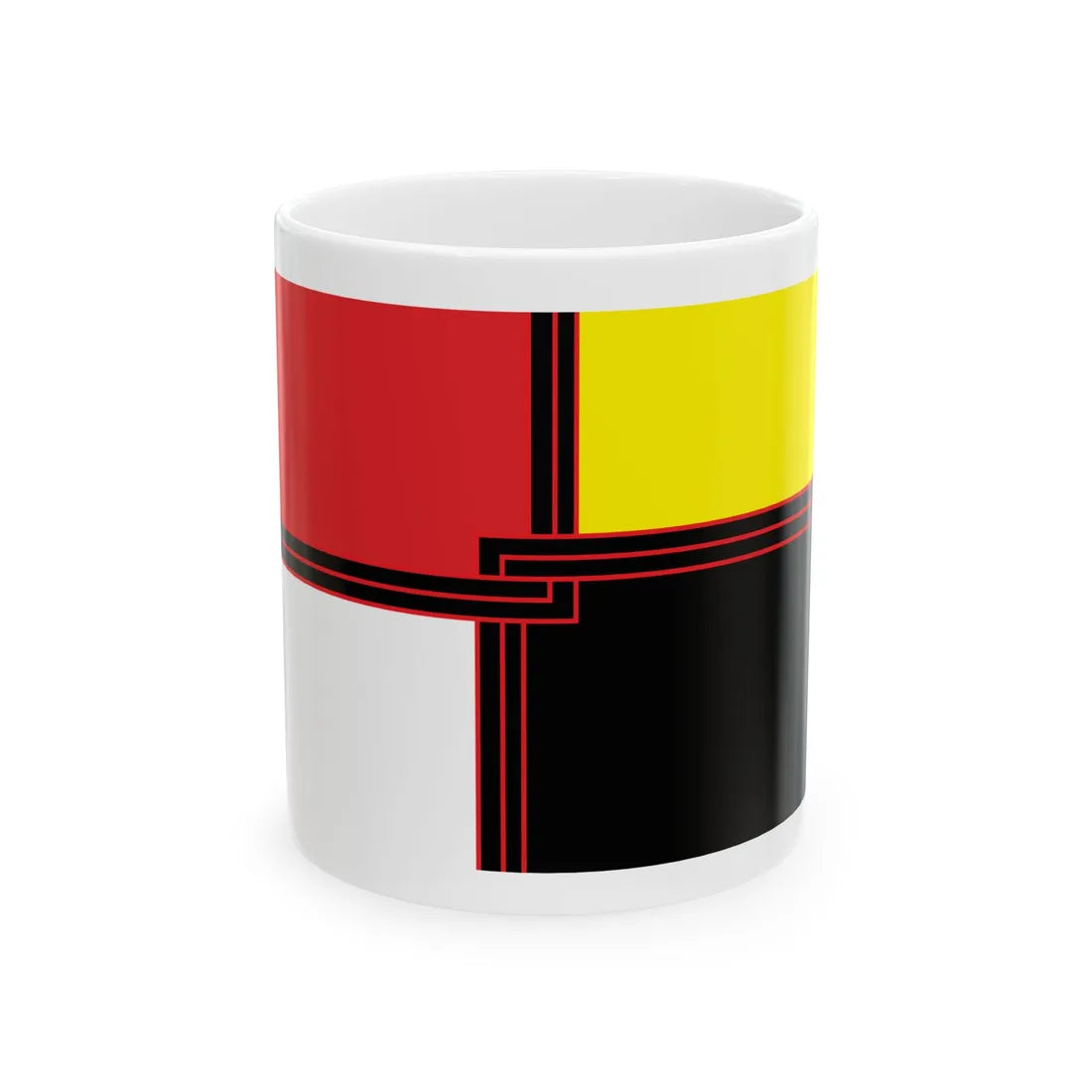 Bandera Maya Peninsular (Mexico) White Coffee Mug 11oz - Go Mug Yourself