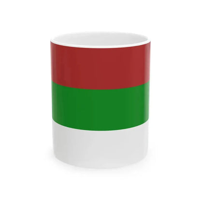 Bandera misiones andresito 1815-1827 (Argentina) White Coffee Mug 11oz - Go Mug Yourself