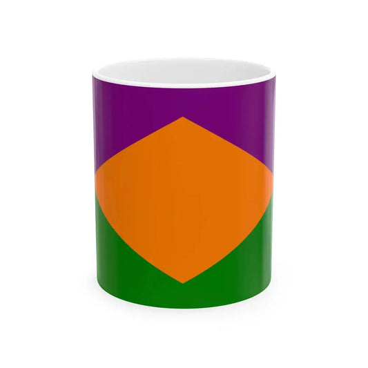 Bandera Mora (Costa Rica) White Coffee Mug 11oz - Go Mug Yourself