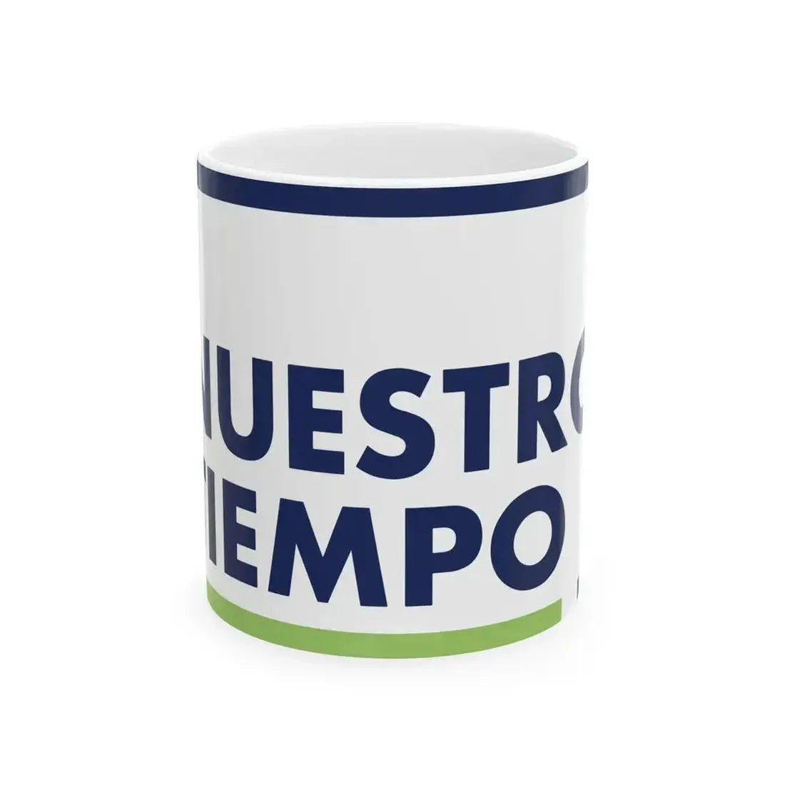 Bandera NT (El Salvador) White Coffee Mug 11oz - Go Mug Yourself