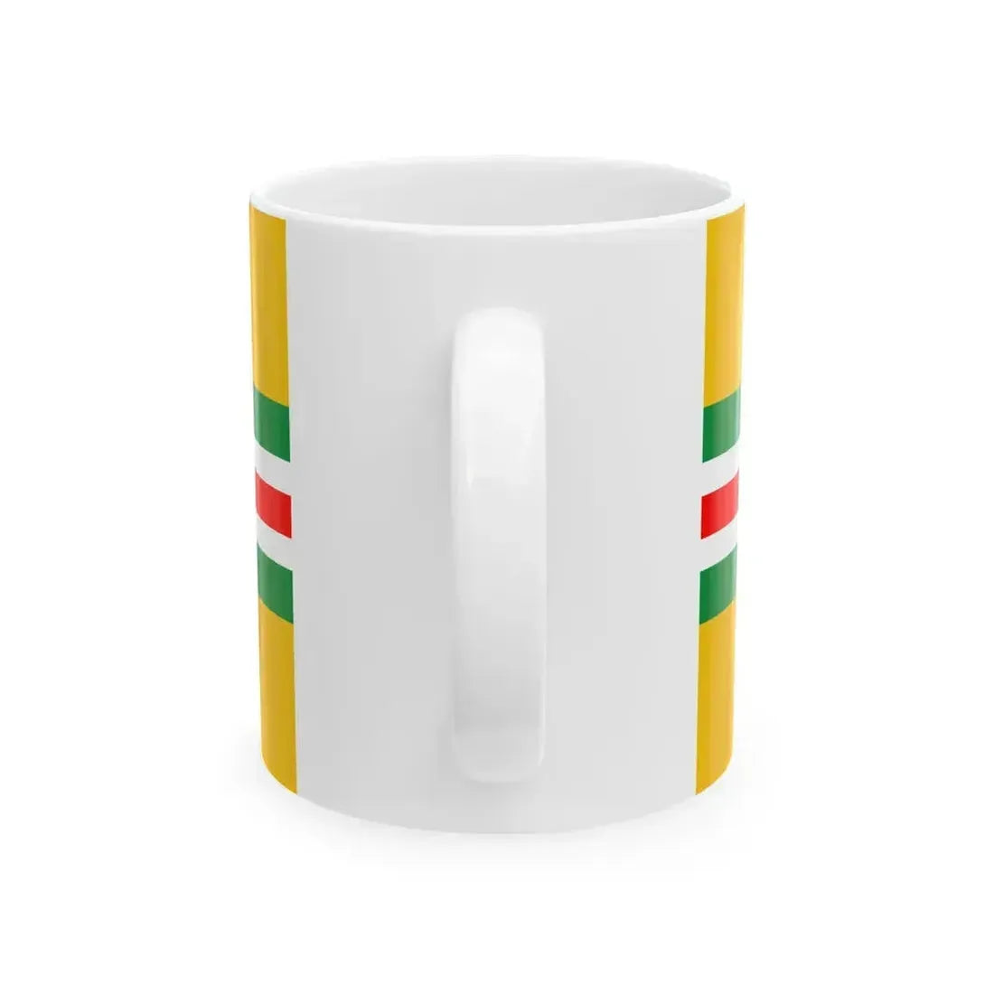 Bandera Nucleo Provincial Desarrollo Metropolitano (Colombia) White Coffee Mug - Go Mug Yourself
