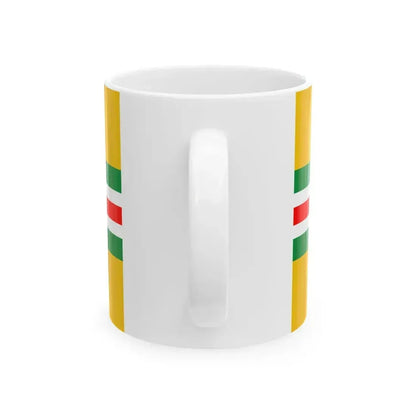 Bandera Nucleo Provincial Desarrollo Metropolitano (Colombia) White Coffee Mug - Go Mug Yourself
