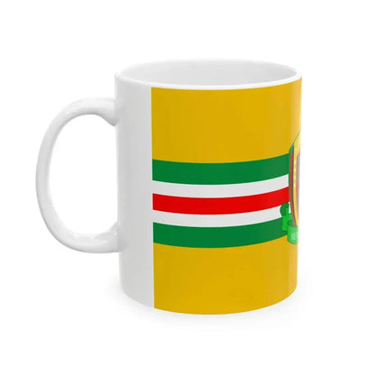 Bandera Nucleo Provincial Desarrollo Metropolitano (Colombia) White Coffee Mug - Go Mug Yourself