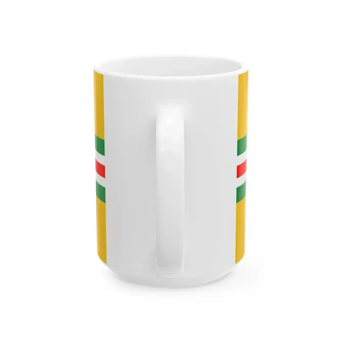 Bandera Nucleo Provincial Desarrollo Metropolitano (Colombia) White Coffee Mug - Go Mug Yourself