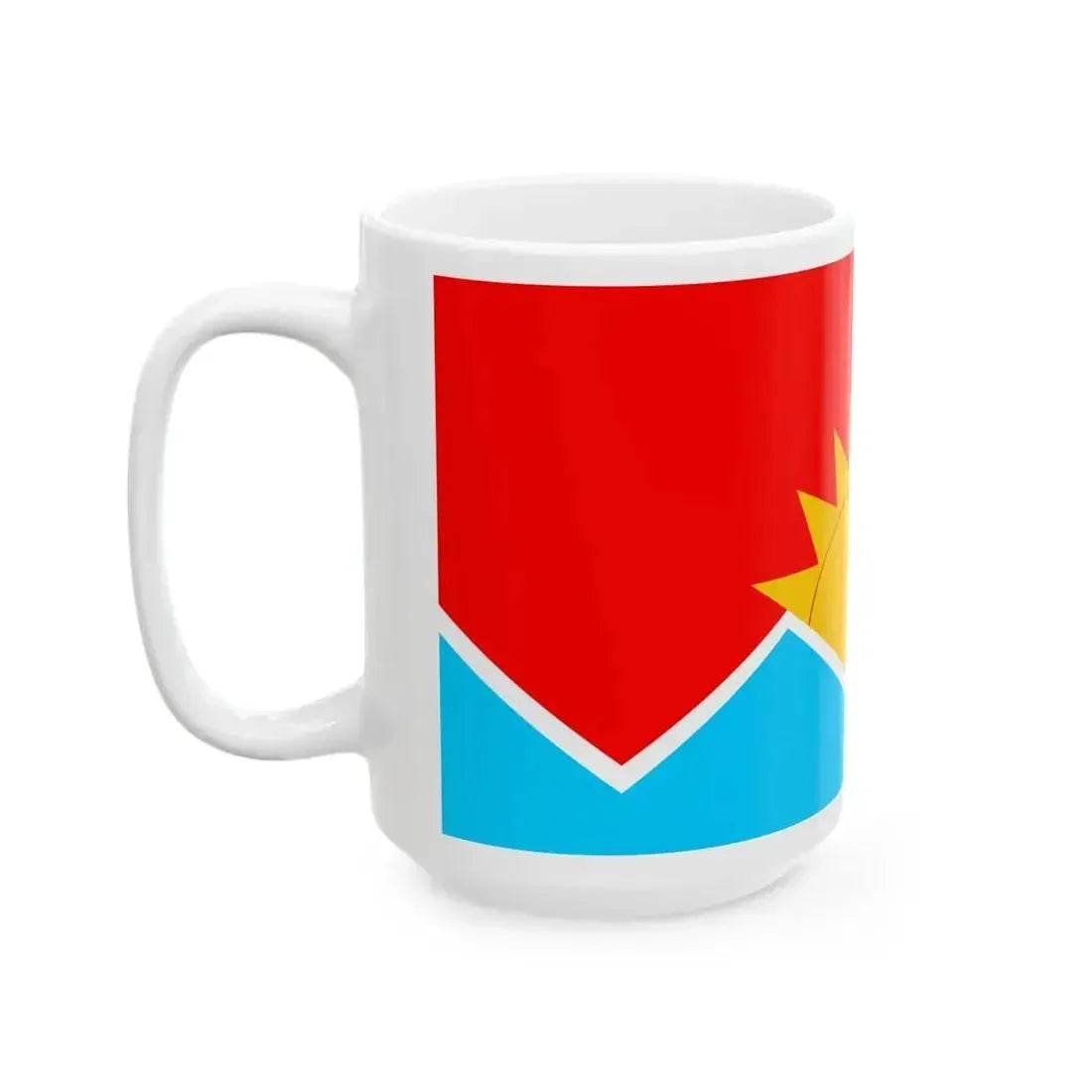 Bandera Paixtunistan 86 (Pakistan) White Coffee Mug - Go Mug Yourself
