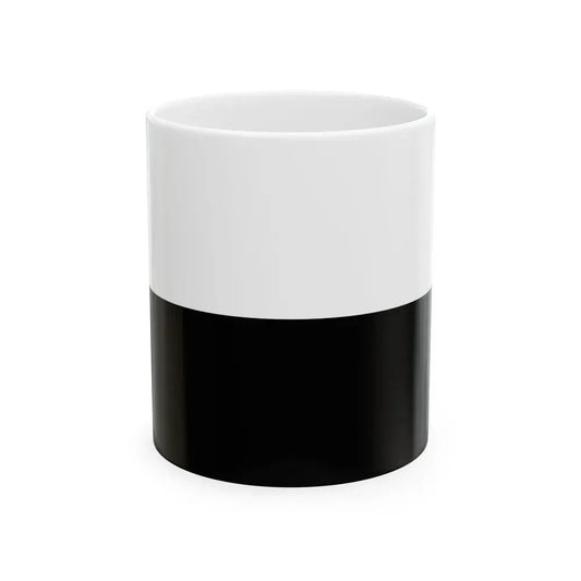 Bandera Partido Convergencia Nacional Costa Rica (Costa Rica) White Coffee Mug 11oz - Go Mug Yourself