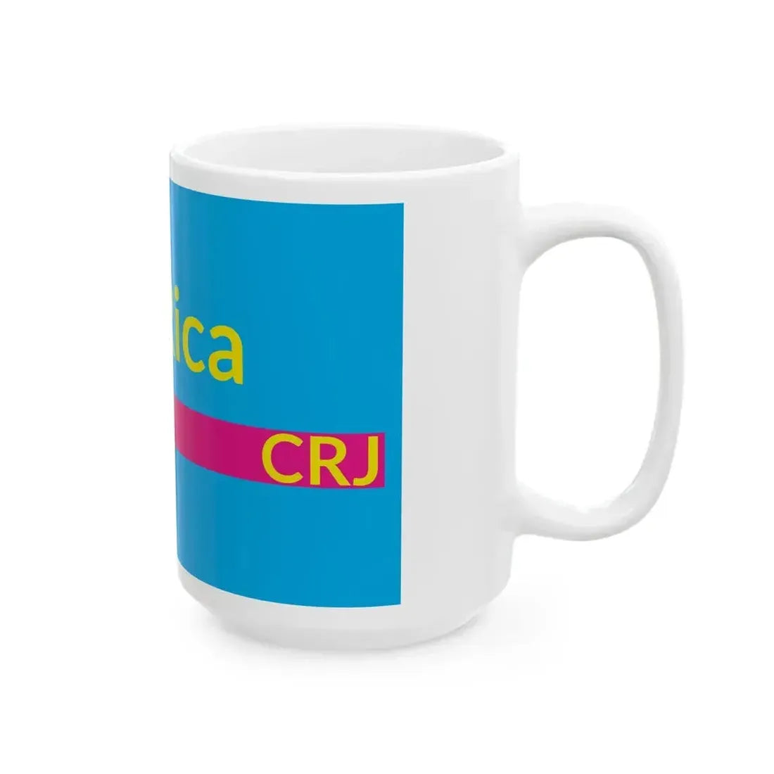 Bandera Partido Costa Rica Justa (Costa Rica) White Coffee Mug - Go Mug Yourself
