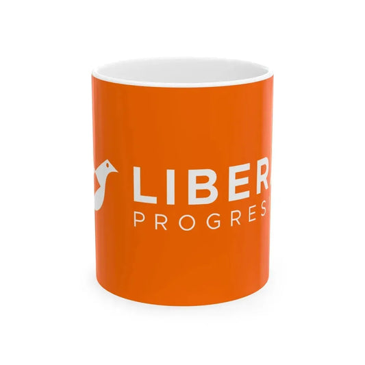 Bandera Partido Liberal Progresista Costa Rica (Costa Rica) White Coffee Mug 11oz - Go Mug Yourself