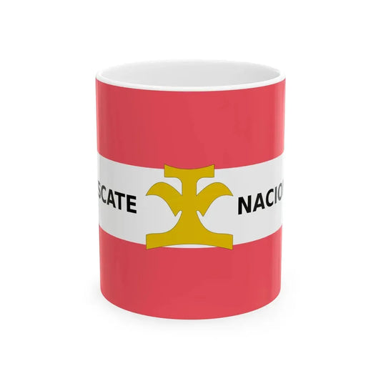 Bandera Partido Rescate Nacional Costa Rica (Costa Rica) White Coffee Mug 11oz - Go Mug Yourself