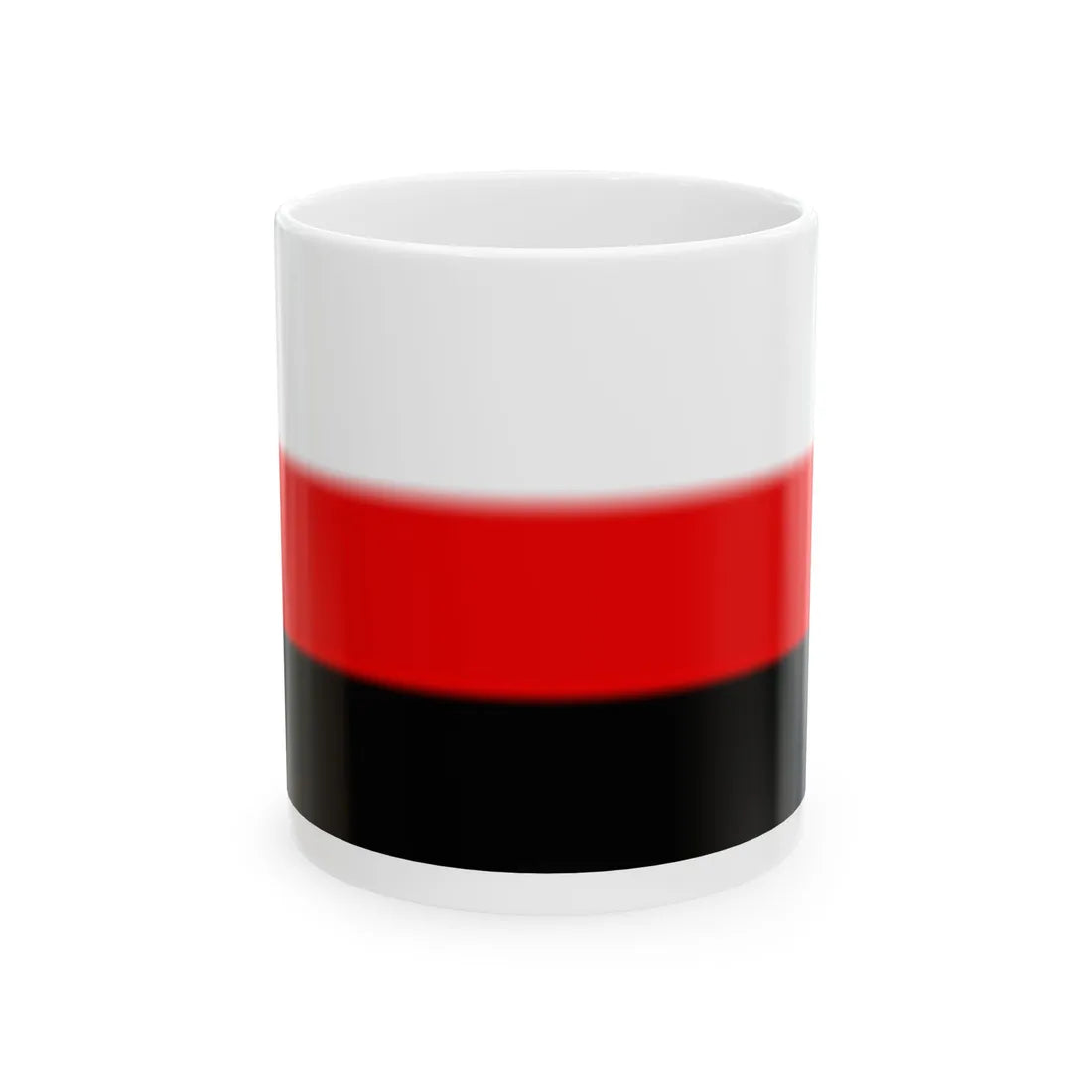 Bandera Partit Llibertat Bielorus (Belarus) White Coffee Mug 11oz - Go Mug Yourself