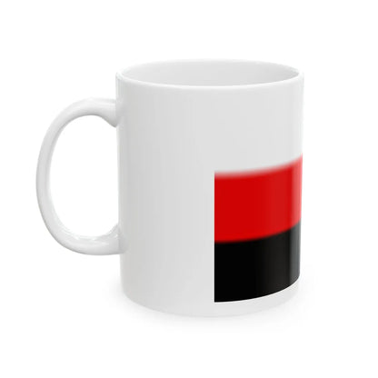 Bandera Partit Llibertat Bielorus (Belarus) White Coffee Mug - Go Mug Yourself