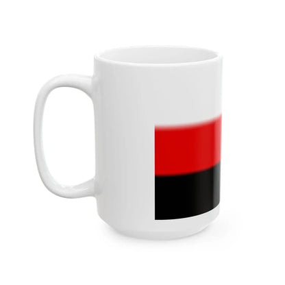 Bandera Partit Llibertat Bielorus (Belarus) White Coffee Mug - Go Mug Yourself