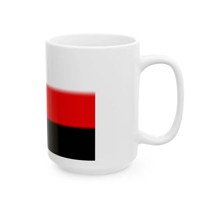Bandera Partit Llibertat Bielorus (Belarus) White Coffee Mug - Go Mug Yourself