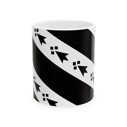 Bandera Pays Rennes (Belgium) White Coffee Mug 11oz - Go Mug Yourself