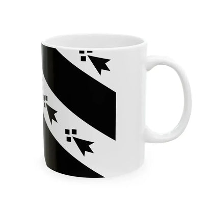 Bandera Pays Rennes (Belgium) White Coffee Mug - Go Mug Yourself