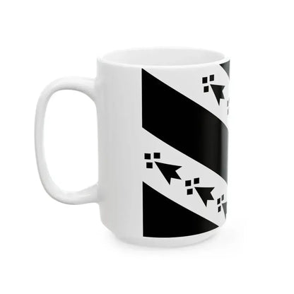 Bandera Pays Rennes (Belgium) White Coffee Mug - Go Mug Yourself