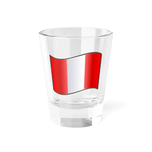 Bandera Peru (Peru) Shot Glass 1.5oz 1.5oz - Go Mug Yourself