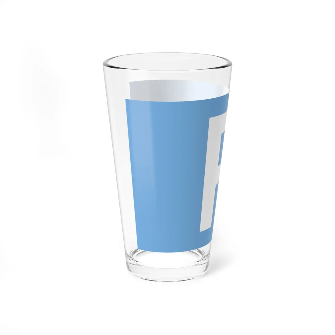 Bandera piloto de la armada Argentina II (Argentina) Pint Glass 16oz - Go Mug Yourself