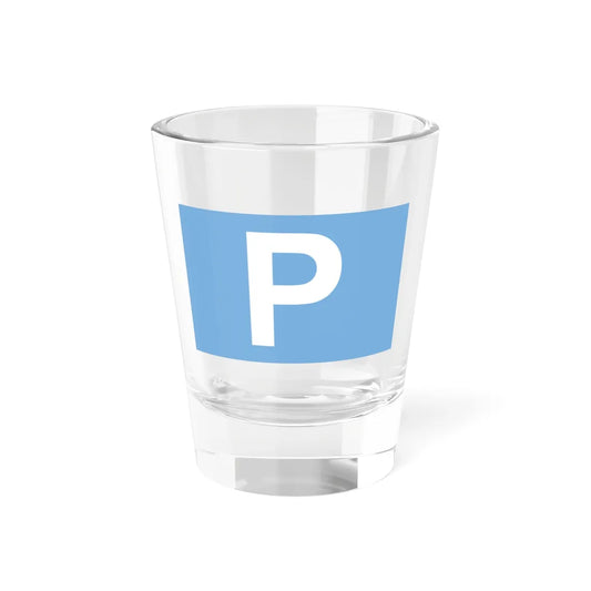 Bandera piloto de la armada Argentina II (Argentina) Shot Glass 1.5oz 1.5oz - Go Mug Yourself