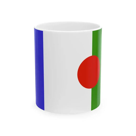 Bandera poble Batwa (Burundi) White Coffee Mug 11oz - Go Mug Yourself