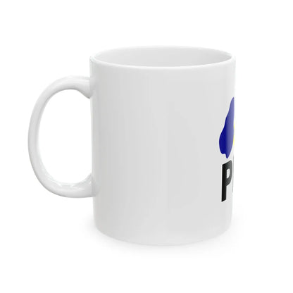 Bandera ppd (Chile) White Coffee Mug - Go Mug Yourself