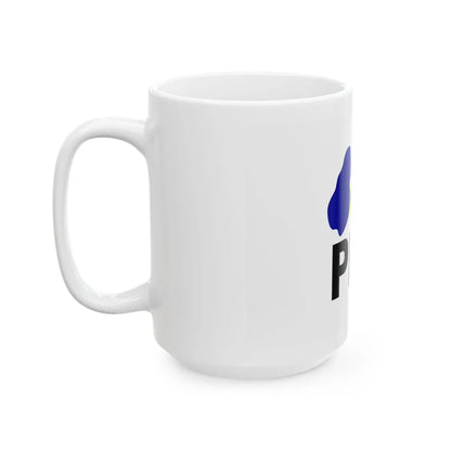 Bandera ppd (Chile) White Coffee Mug - Go Mug Yourself