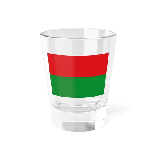 Bandera Provincia Bolívar (Ecuador) Shot Glass 1.5oz 1.5oz - Go Mug Yourself