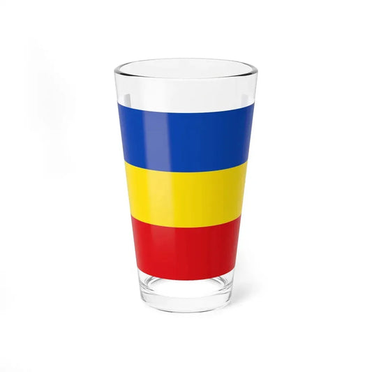 Bandera Provincia Cañar (Ecuador) Pint Glass 16oz 16oz - Go Mug Yourself