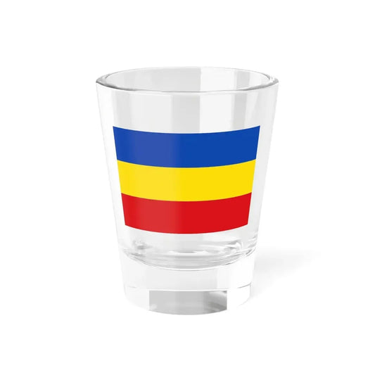 Bandera Provincia Cañar (Ecuador) Shot Glass 1.5oz 1.5oz - Go Mug Yourself