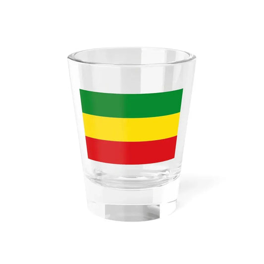 Bandera Provincia Carchi (Ecuador) Shot Glass 1.5oz 1.5oz - Go Mug Yourself