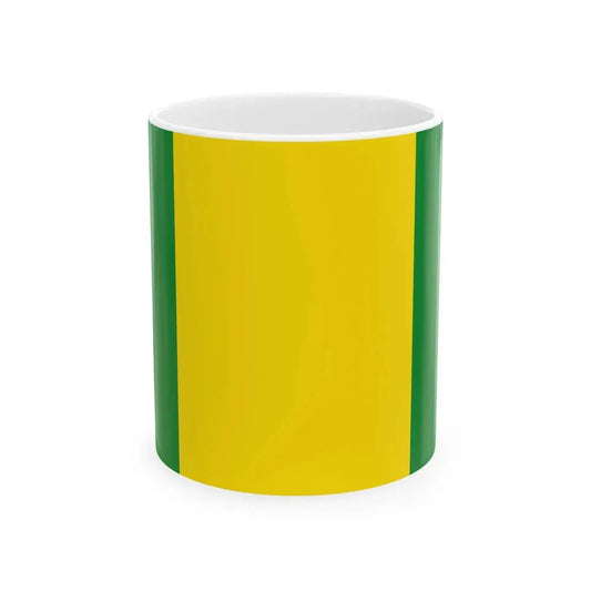 Bandera Provincia El Oro (Ecuador) White Coffee Mug 11oz - Go Mug Yourself