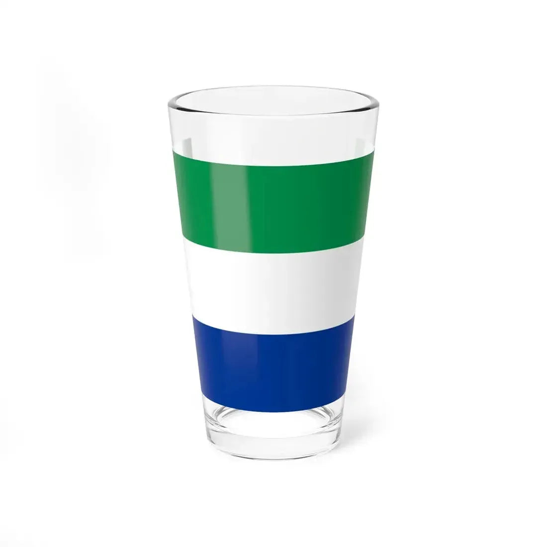 Bandera Provincia Galápagos (Ecuador) Pint Glass 16oz 16oz - Go Mug Yourself
